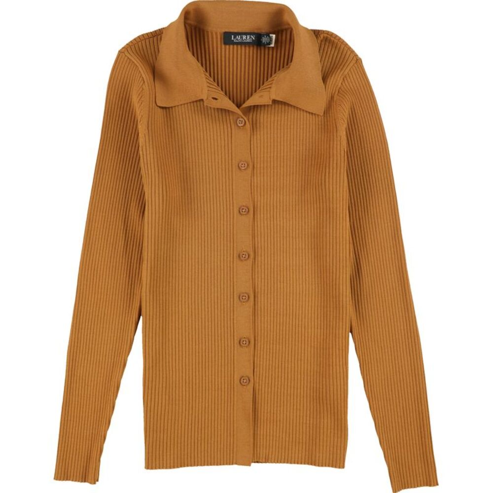 Ralph Lauren Womens Rib-Knit Cardigan Sweater, NWT